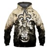New Orleans Saints Halloween Horror Night 3D All Over Print Hoodie Gift For Fans