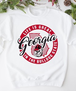 New World Graphics UGA Great State Tee - Perfect for Fans