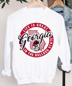New World Graphics UGA Great State Tee - Perfect for Fans