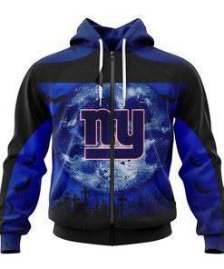 New York Giants Hoodie 3D Halloween Horror Night 3D Hoodies For Men Graphic