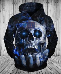New York Giants Hoodie 3D Skull Printed Gifts For Men