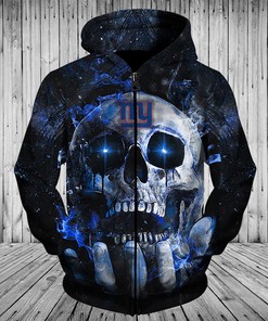 New York Giants Hoodie 3D Skull Printed Gifts For Men