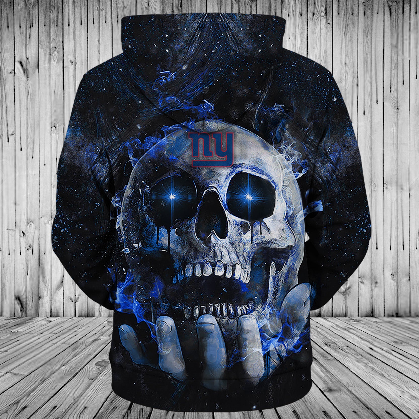 New York Giants Hoodie 3D Skull Printed Gifts For Men