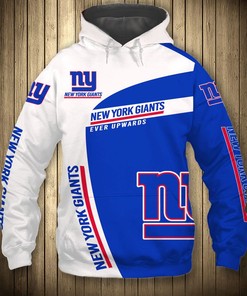 New York Giants Hoodie All Over Print Zip Hoodie Pullover Gifts For Father'S Day