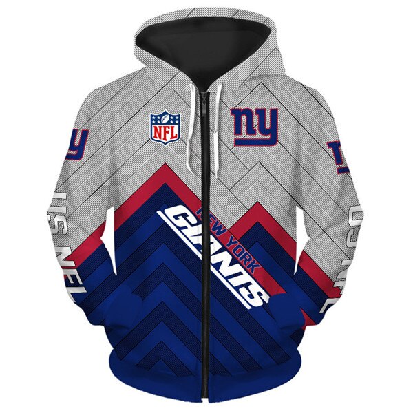 New York Giants Hoodie Full Size Gifts For Men