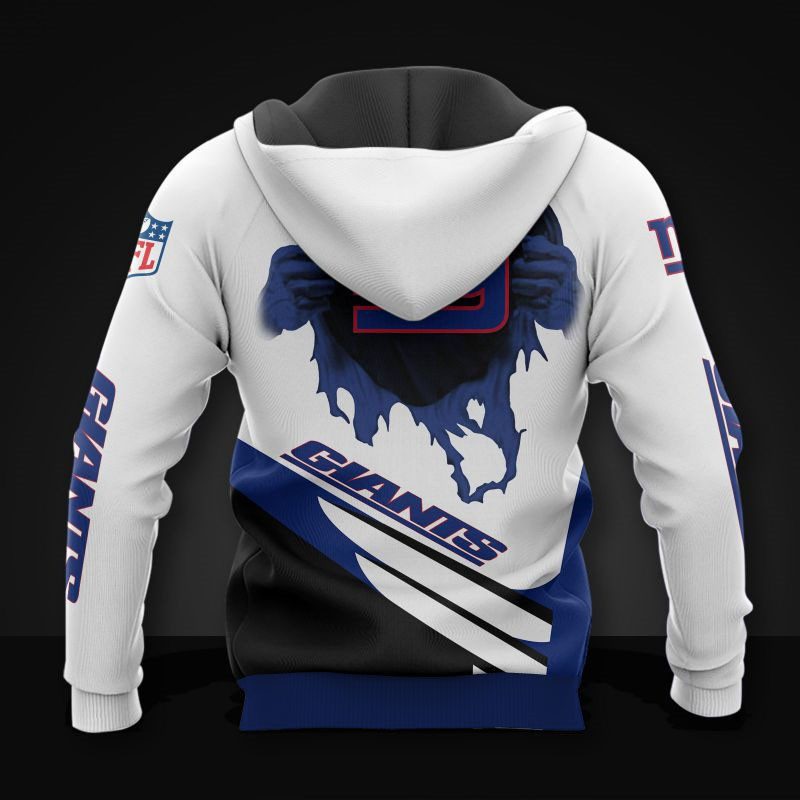 New York Giants Hoodie Graphic Print Custom 3D Hoodies