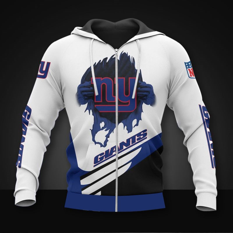 New York Giants Hoodie Graphic Print Custom 3D Hoodies