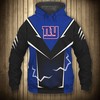 New York Giants Hoodie Lightning Graphic 3D Printed Hoodies