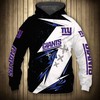New York Giants Hoodie Thunder Graphic 3D Printed Hoodies