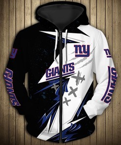 New York Giants Hoodie Thunder Graphic 3D Printed Hoodies