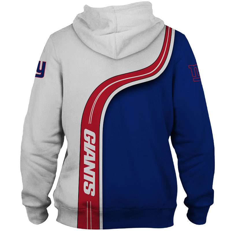 New York Giants Pullover Hoodie 3D Highway Giants Custom All Over Print Hoodie