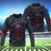 New York Giants Skull 3D Hoodie - Perfect Gift For Fans