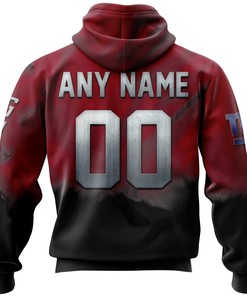 New York Giants Skull Hoodie Custom 3D All Over Print Hoodie Gifts For Father'S Day