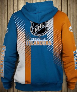 New York Islanders Hoodie 3D Cute Design All Over Print Pullover Nhl