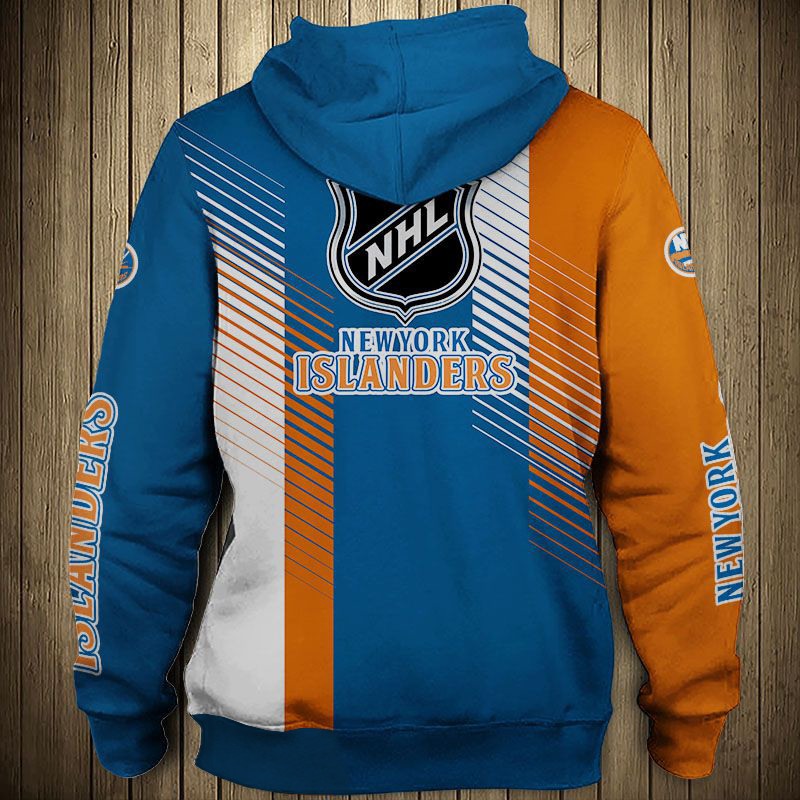 New York Islanders Hoodie 3D Cute Design All Over Print Pullover Nhl