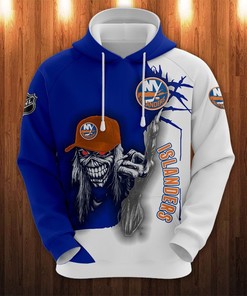 New York Islanders Hoodie Ultra Death Graphic Gift For Halloween With All Over Print