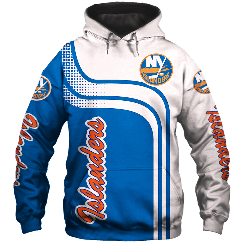 New York Islanders Hoodie Zip Hoodie Pullover Gift For Fans With All Over Print