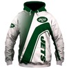 New York Jets 3D Zip Hoodie Zip Hoodie Pullover Nfl With All Over Print 