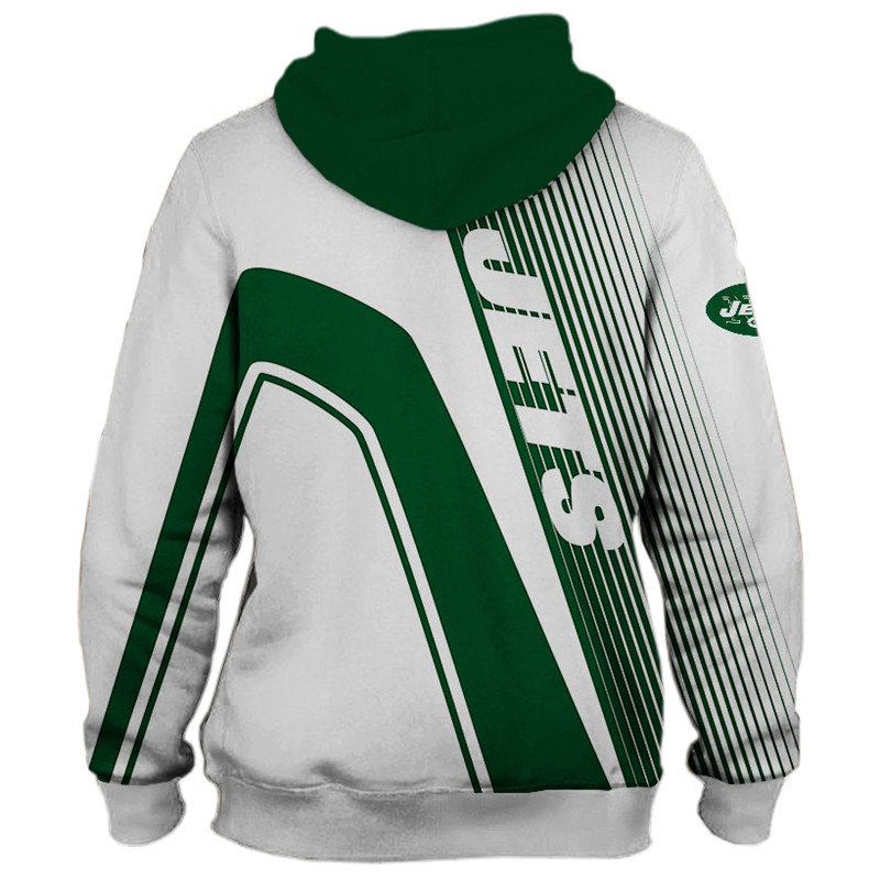 New York Jets 3D Zip Hoodie Zip Hoodie Pullover Nfl With All Over Print