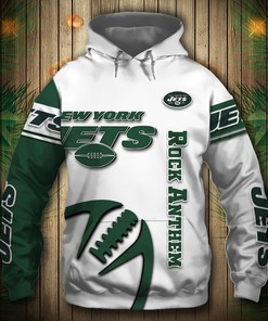 New York Jets Halloween Custom Name & Number 3D Print Hoodies For Men With All Over Print