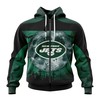New York Jets Halloween Horror Night Gift For Fans Custom All Over Print Hoodies