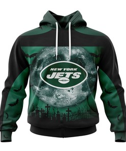New York Jets Halloween Horror Night Gift For Fans Custom All Over Print Hoodies
