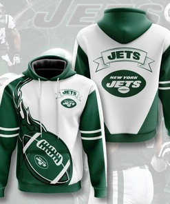 New York Jets Halloween Pumpkin Skull Print Zip Hoodie Custom All Over Print Hoodies 