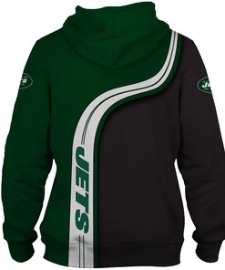 New York Jets Hoodie 3D Cute Zip Hoodie Pullover Gift For Fans With All Over Print