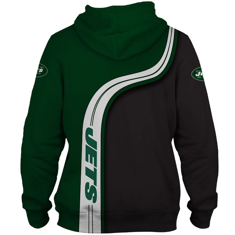 New York Jets Hoodie 3D Cute Zip Hoodie Pullover Gift For Fans With All Over Print