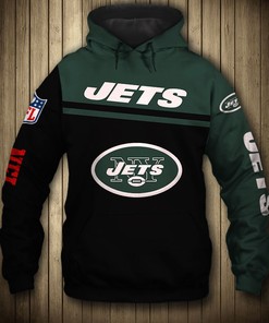 New York Jets Hoodie 3D Skull Hoodie Pullover Zip Hoodie For Fans With All Over Print