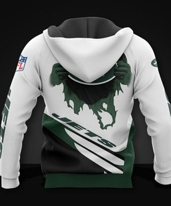 New York Jets Hoodie Curve Graphic Gifts For Fans Custom All Over Print Hoodies