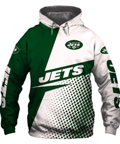 New York Jets Hoodie Mascot 3D Ultra Cool Mens 3D Hoodies With 3D Printed Hoodies