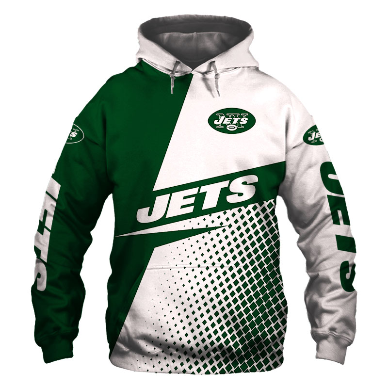 New York Jets Hoodie Mascot 3D Ultra Cool Mens 3D Hoodies With 3D Printed Hoodies