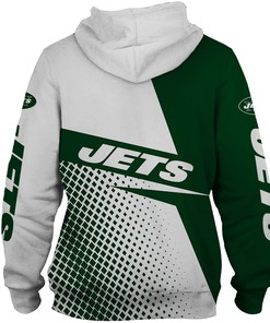 New York Jets Hoodie Mascot 3D Ultra Cool Mens 3D Hoodies With 3D Printed Hoodies