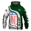 New York Jets Hoodie Pullover Zip Hoodie Nfl For Fans With All Over Print 