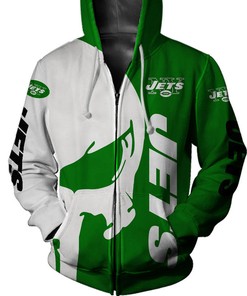 New York Jets Hoodie Skull Smoke Gifts For Fans Custom All Over Print Hoodie