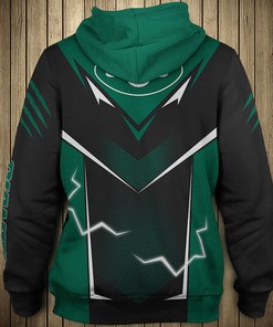 New York Jets Long Sleeve Zip Hoodie For Fan Custom All Over Print Hoodies