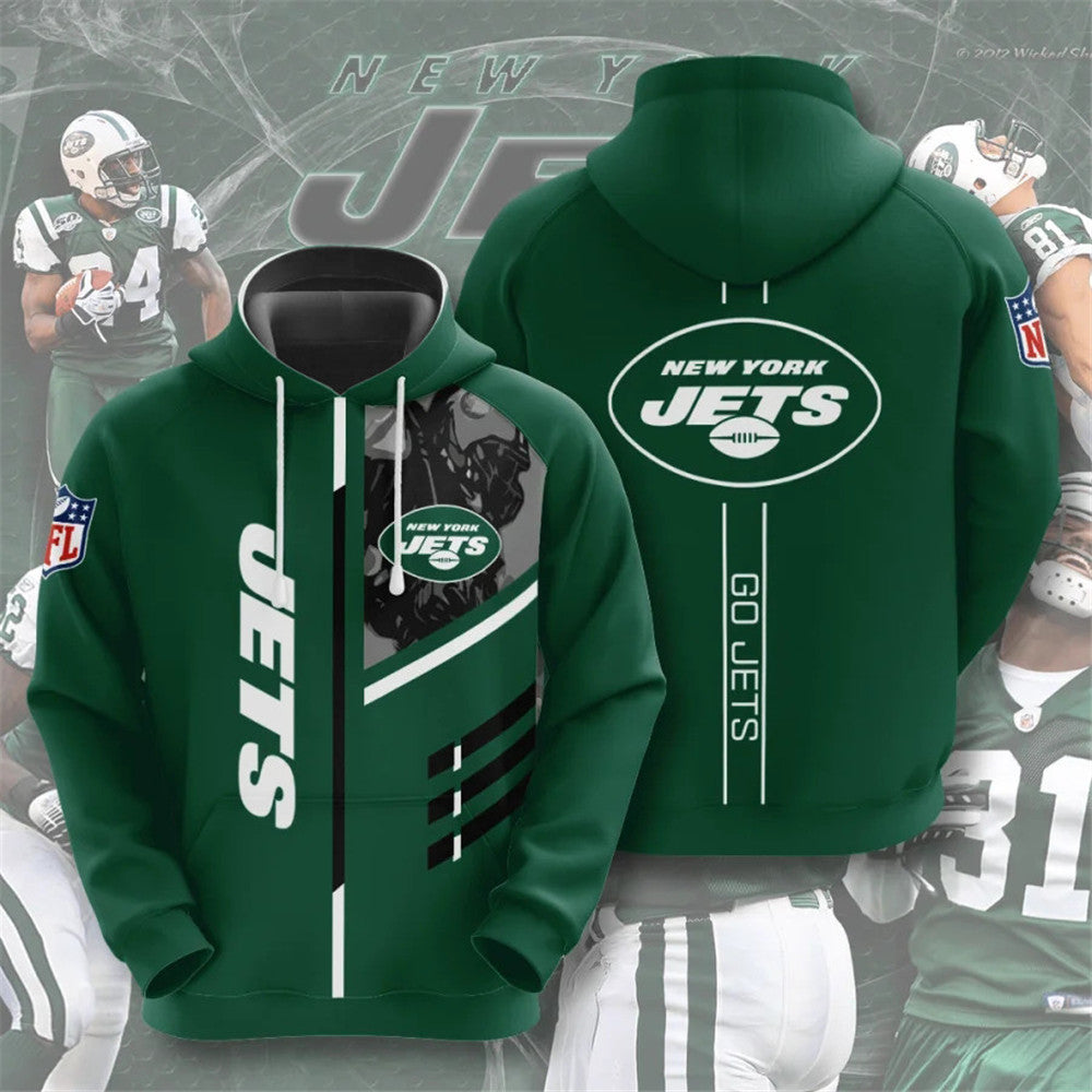New York Jets Skull Printed Unique Uses All Over Print Hoodie