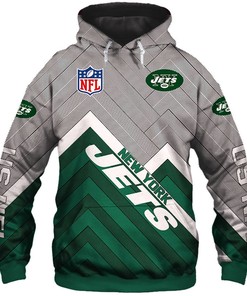New York Jets Zip Hoodie Army Graphic Custom All Over Print Hoodie