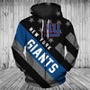New York Jets Zipper Hoodie 3D All Over Print Striped Banner Gifts For Men