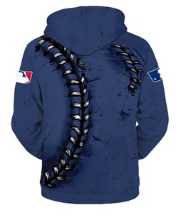 New York Yankees Hoodie - 3D Baseball All Over Print Hoodie Gift For Mlb Fans