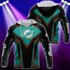Nfl Miami Dolphins All Over Print 3D Hoodie For Football Fans