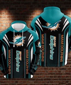 Nfl Miami Dolphins Gift Idea - 3D Printed Hoodie