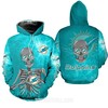 Nfl Miami Dolphins Minnie Mouse Limited Edition 3D All-Over Print Hoodie