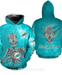 Nfl Miami Dolphins Minnie Mouse Limited Edition 3D All-Over Print Hoodie