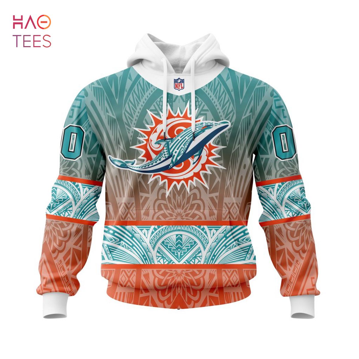 Nfl Miami Dolphins Samoan Culture 3D Hoodie For Fans