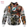 Nfl Miami Dolphins Special Fall And Winter 3D Hunting Hoodie For Fans