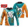 Nfl Miami Dolphins Trendy 3D All-Over Print Hoodie For Fans