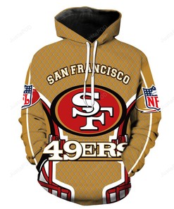 Nfl San Francisco 49Ers Limited Edition 3D Hoodie Zip-Up Gift For Men And Women