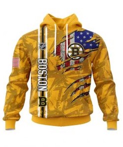 Nhl Boston Bruins All Over Print 3D Zip Up Hoodie Option